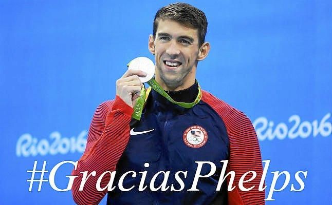 Phelps: "Esta es la forma de la que quería acabar mi carrera"
