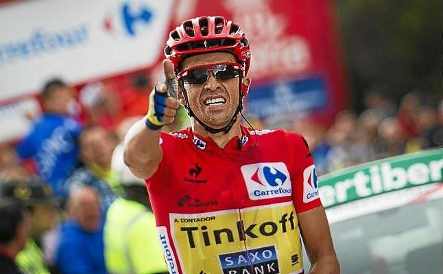 Contador: "Mi objetivo en la Vuelta es luchar por la victoria"
