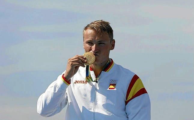 El español Marcus Walz gana el oro en el K1 1.000 metros