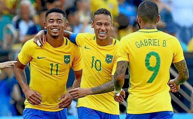Brasil 6-0 Honduras: Neymar y Gabriel Jesus ponen a la 'canarinha' a las puertas del oro olímpico