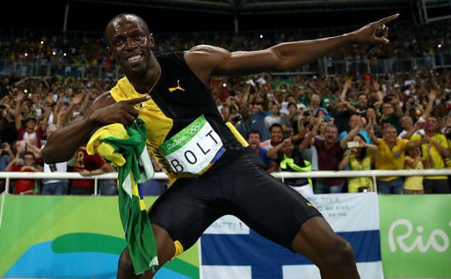 Usain Bolt caza a Carl Lewis y a Paavo Nurmi
