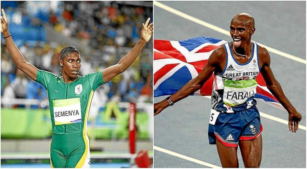 Mo Farah no perdona el doblete y Semenya se corona en 800