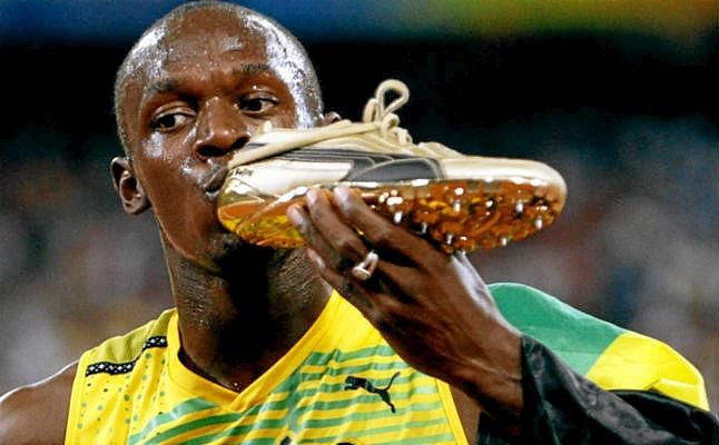 Pagan 16.000 euros por una zapatilla que Usain Bolt usó en el Mundial de Pekín