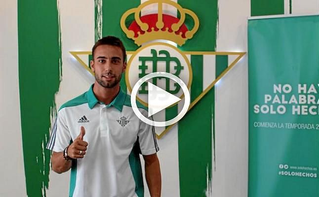 Rafa Navarro pasa a formar parte de la primera plantilla del Betis