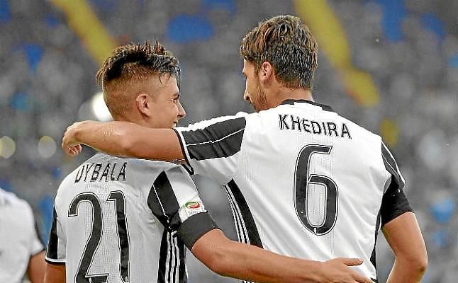 Un gol de Khedira le da el triunfo a la Juventus ante la Lazio