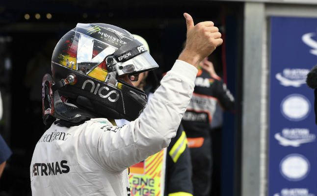 Rosberg logra en Spa su sexta 'pole' de la temporada