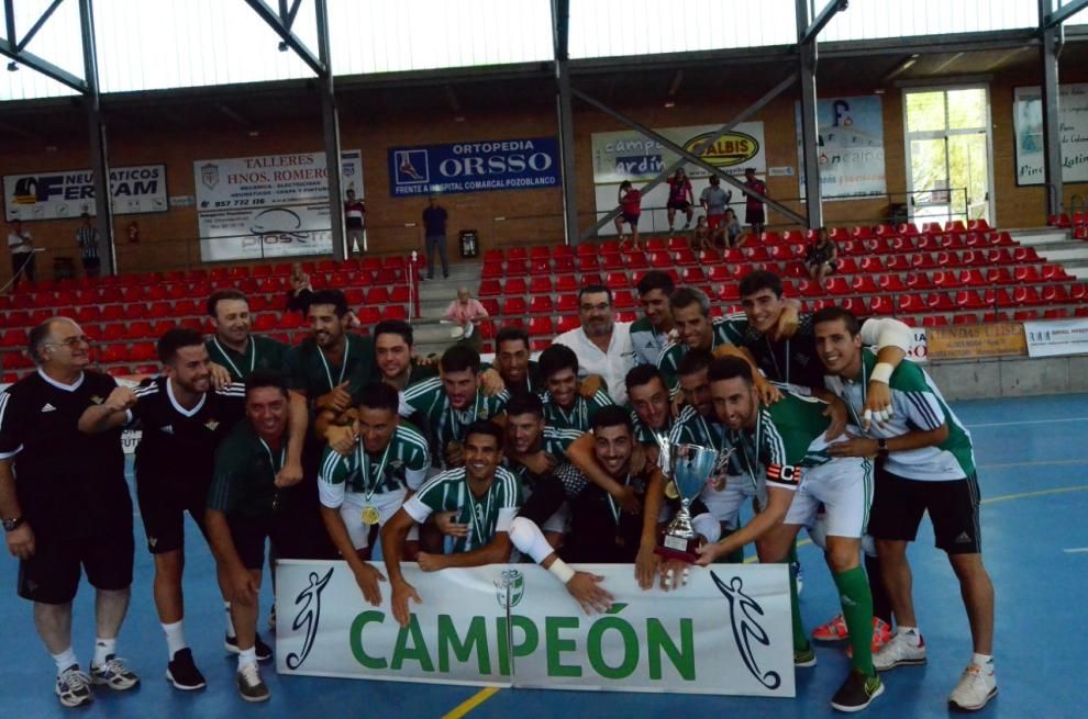 Mengíbar 6-9 R. Betis Futsal: Épica remontada y otra vez campeón de Andalucía