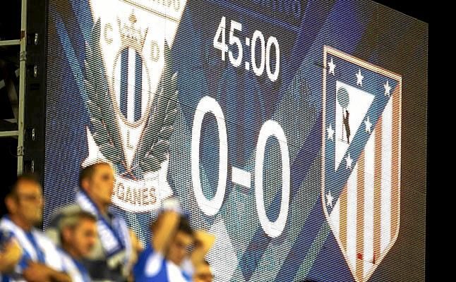 Leganés 0-0 Atlético: Tocados en la moral