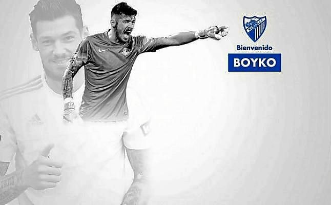 El portero ucraniano Boyko llega cedido al Málaga