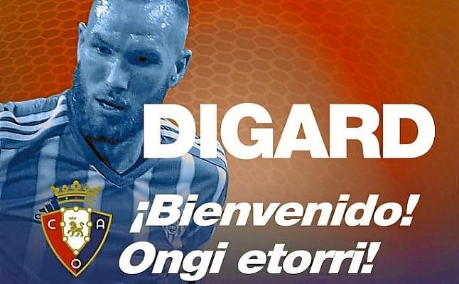 Betis y Osasuna anuncian la cesión de Digard