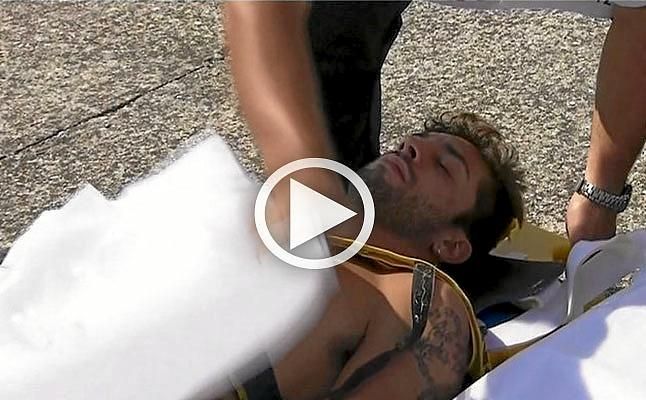 Grave accidente de Iannone en Misano