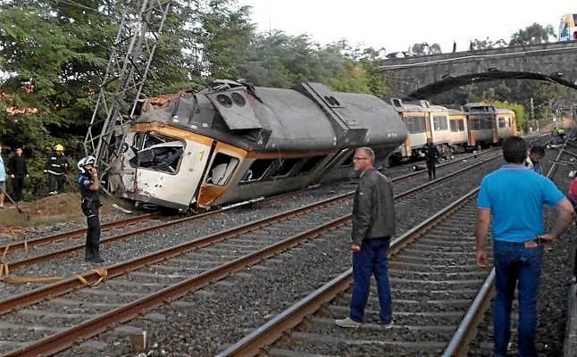 Accidente mortal de tren en O Porriño (Pontevedra)