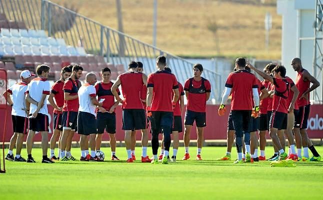El Sevilla vuelve a los entrenamientos con la Champions en mente