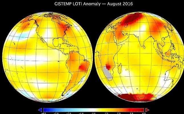 Agosto ha sido el mes más caluroso en la Tierra desde que hay registros