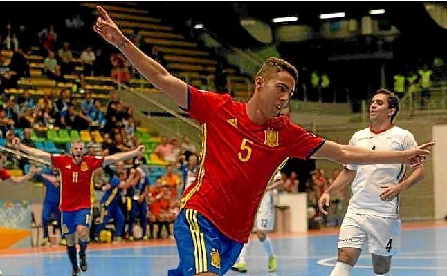 España debuta con victoria en el Mundial de Fútbol Sala