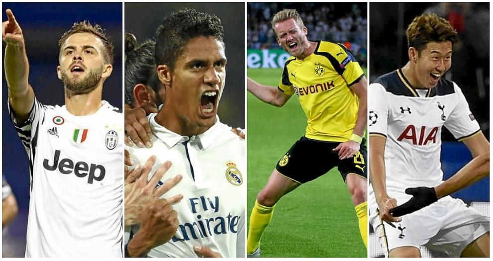 El Madrid sigue sin ganar en Dortmund; emergen Juventus y Tottenham