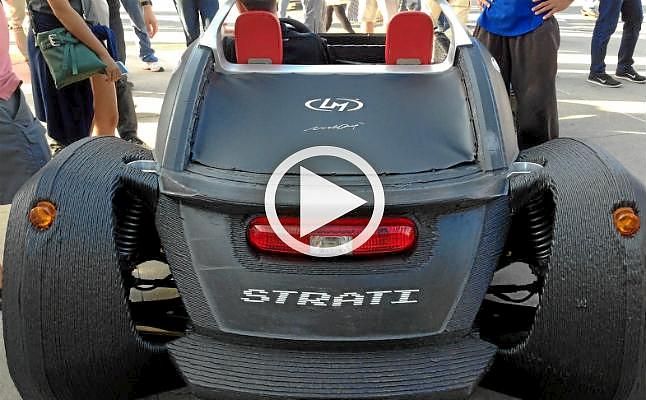 Strati, el primer coche impreso en 3D que saldrá a la venta