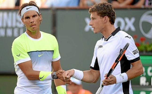 Nadal y Carreño, a cuartos en Pekín tras ganar en su debut en dobles