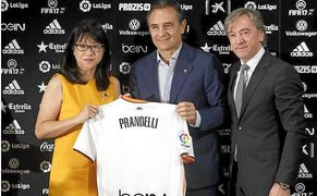 Prandelli: "Decidí fichar por el Valencia por su proyecto fascinante"