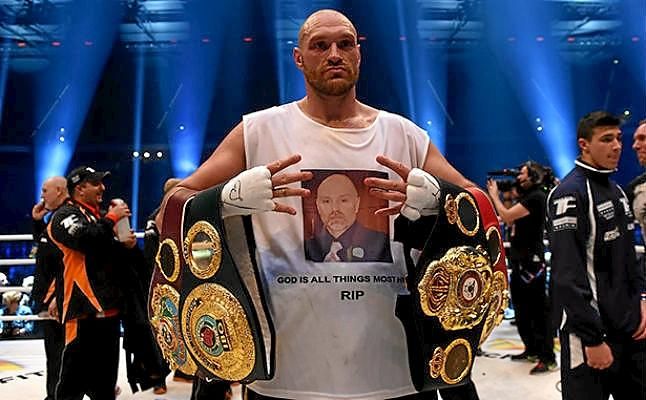 Tyson Fury: "Espero que alguien venga y me mate antes de que me mate yo mismo"