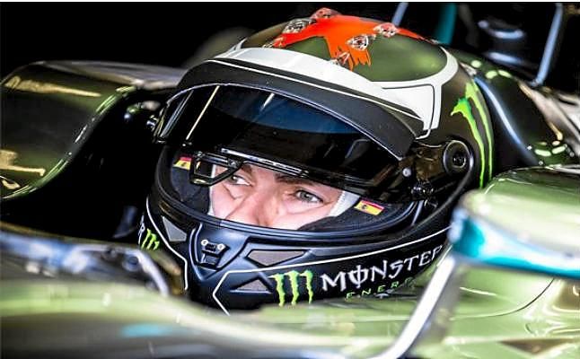 Jorge Lorenzo pilotó un Mercedes de F1 en Silverstone