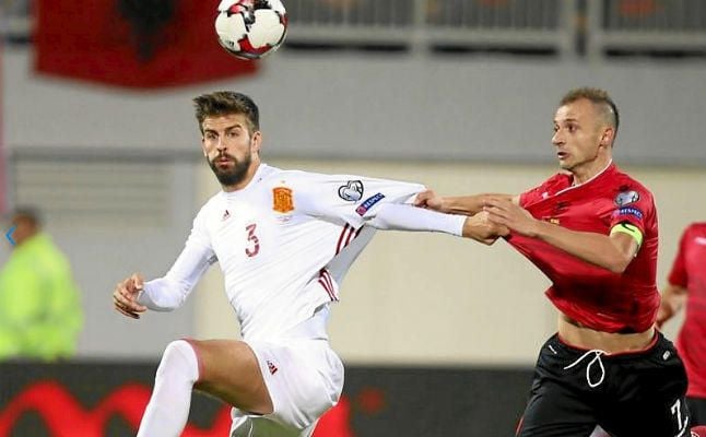 Albania 0-2 España: La 'Roja' se impone y colidera el Grupo G