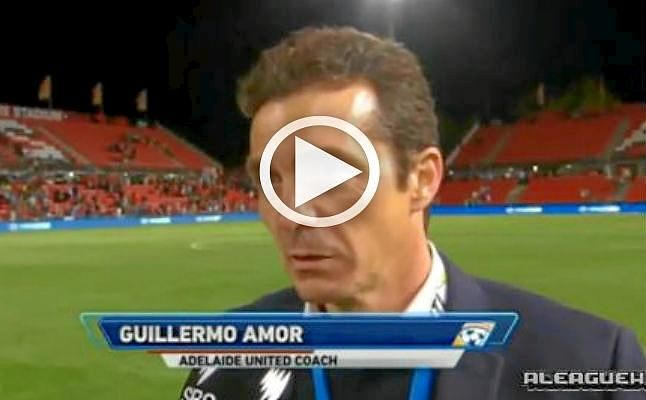 Guillermo Amor y su dificultad con el inglés