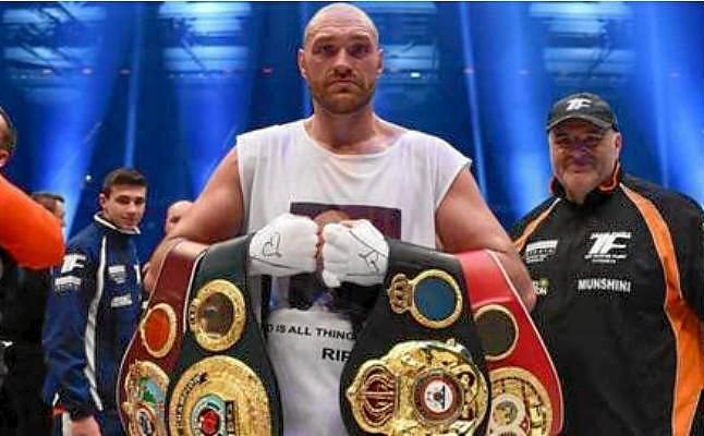 Tyson Fury deja vacantes sus títulos mundiales de los pesados para superar su adicción a las drogas
