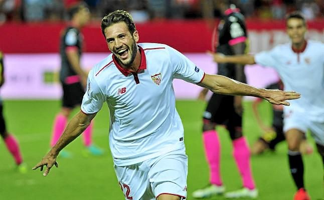 Franco Vázquez: "Aún no hemos jugado 90 minutos como quiere el míster"