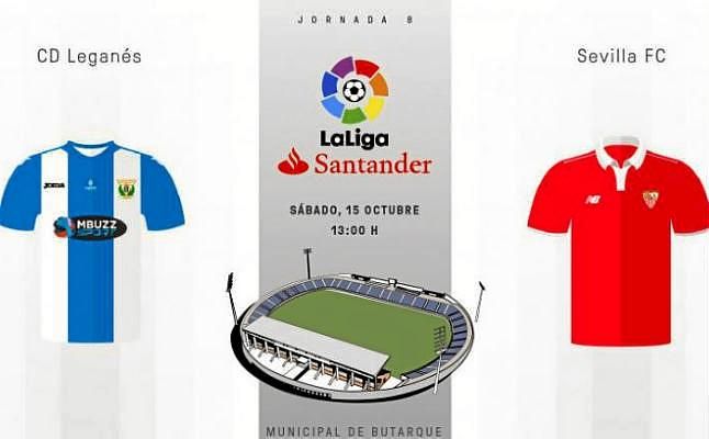 CD Leganés-Sevilla F.C.: En directo