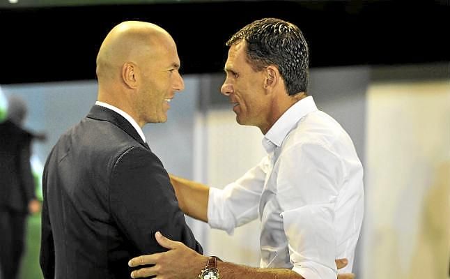 Zidane: "El primer tiempo ha sido espectacular"