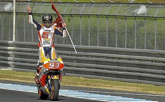 Márquez gana en Japón y suma su tercer título mundial de MotoGP