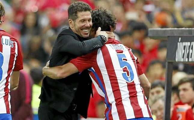 Simeone: "Tendremos un duro partido con el Sevillla"