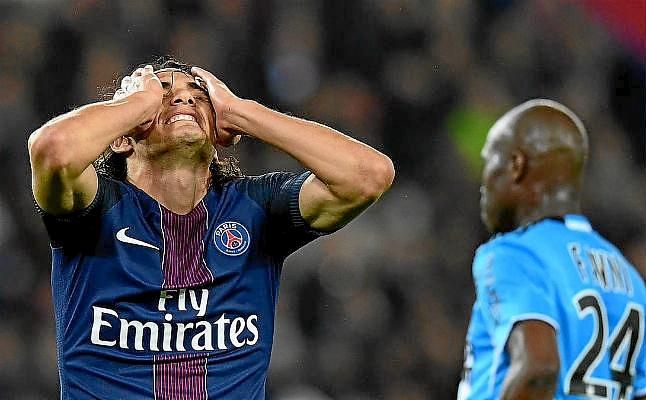El PSG, incapaz ante el Marsella, pierde de vista al Niza