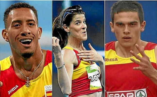Ruth Beitia, Bruno Hortelano y Orlando Ortega, nominados al mejor atleta español del año