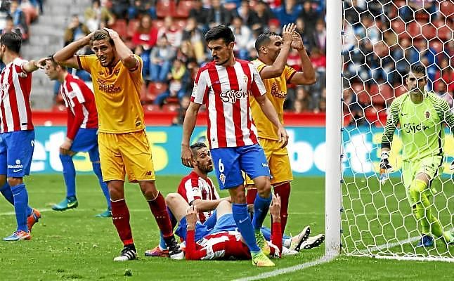 Sporting 1-1 Sevilla F.C.: La mejor imagen fuera se queda sin premio