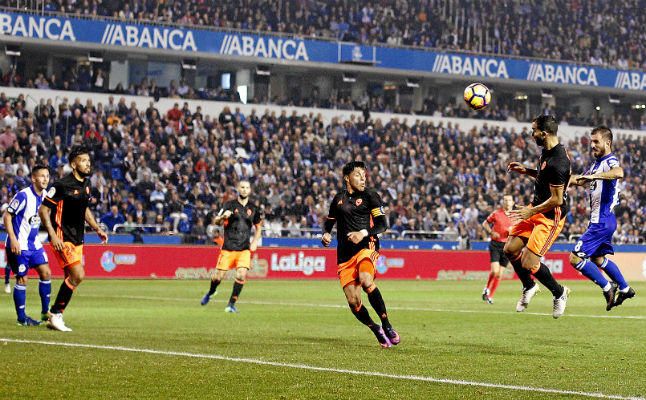 Deportivo 1-1 Valencia: Se neutralizan y siguen en peligro