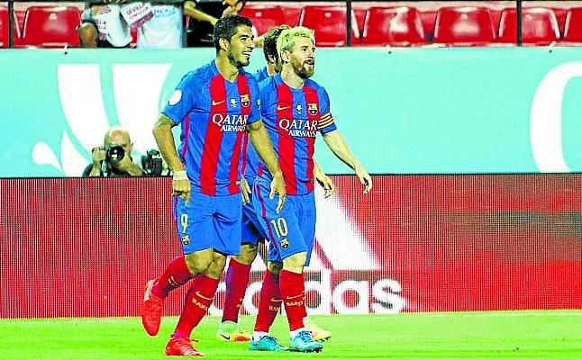 El mejor Messi y el peor Suárez
