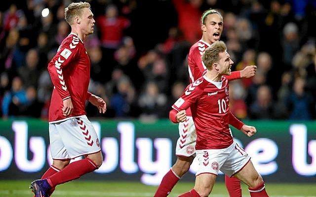 Durmisi, titular en la goleada de Dinamarca (4-1)