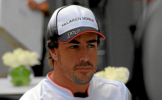 Alonso: "Estoy contento, porque no era una crono fácil"