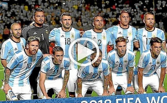 Mercado juega los 90 minutos en la victoria de Argentina