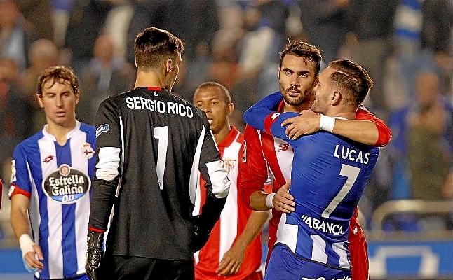 Dos derrotas del Sevilla en las últimas trece visitas a Riazor