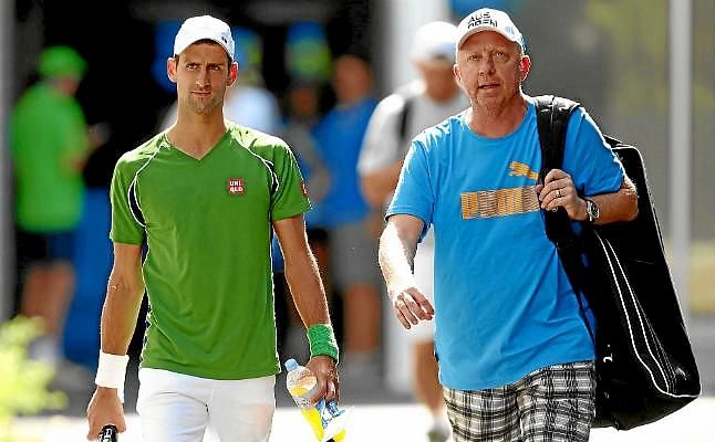 Djokovic rompe con Boris Becker como entrenador