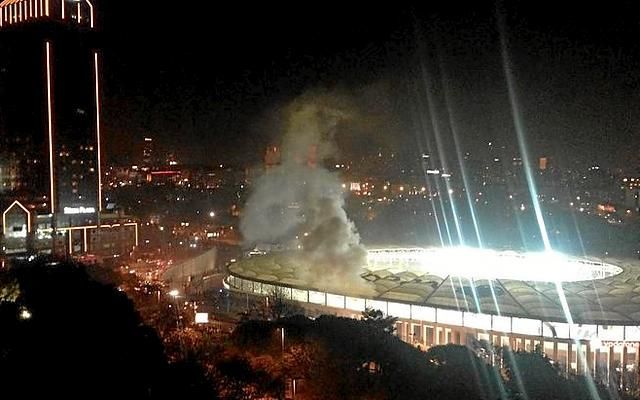 Explosión ante el estadio del Besiktas (Vídeo)