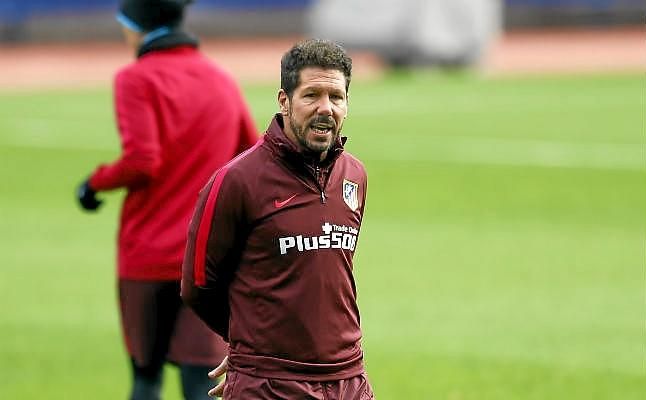 Simeone: "¿El escudo? Siempre la evolución existe y es continua"