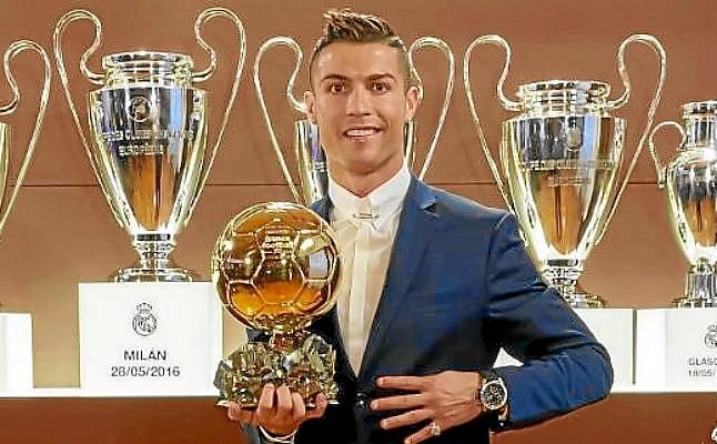 Cristiano consigue su cuarto Balón de Oro
