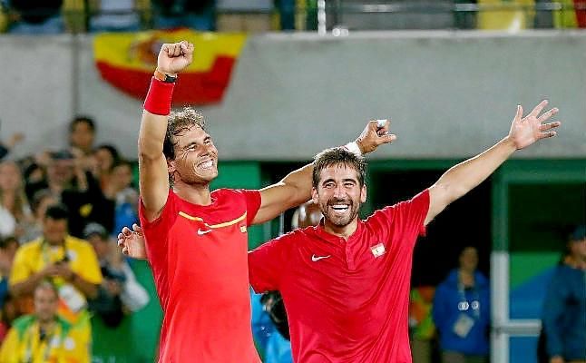 Nadal: "Ahora estoy bien para jugar dobles, no individuales"