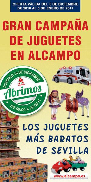 Los juguetes más baratos de Sevilla, en Alcampo