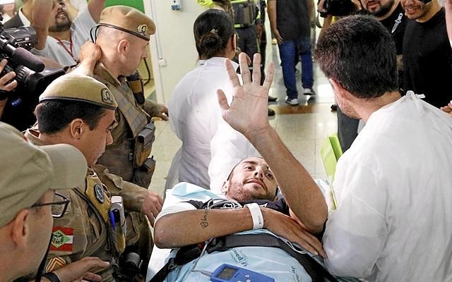 El superviviente Alan Ruschel: "Haré todo por volver a jugar"