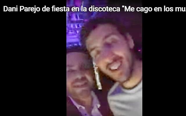 Parejo, pillado de fiesta (Contiene vídeo)